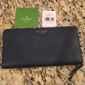 Kate Spade Cameron Floral Large Wallet